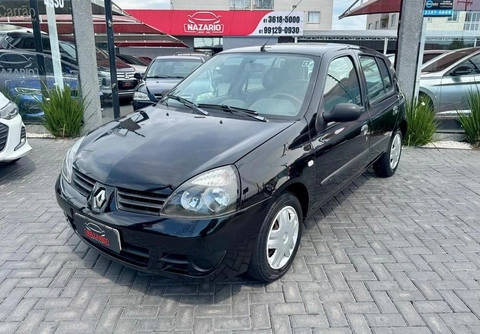 Renault Clio Hi-Flex 1.0 16V 5p 2011 Preto — foto 1 de 3