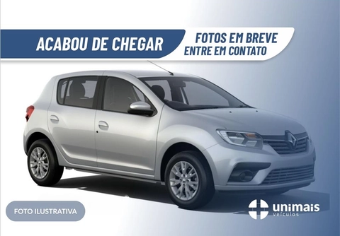 Renault Sandero 2021 Prata — foto 1 de 3