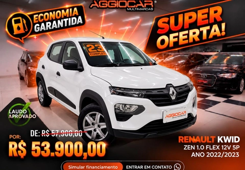 Renault Kwid 2023 Branco — foto 1 de 3