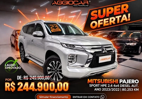 Mitsubishi Pajero 2023 Prata — foto 1 de 3