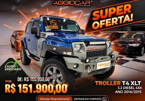 Troller T-4 2015 Azul — foto 1 de 3