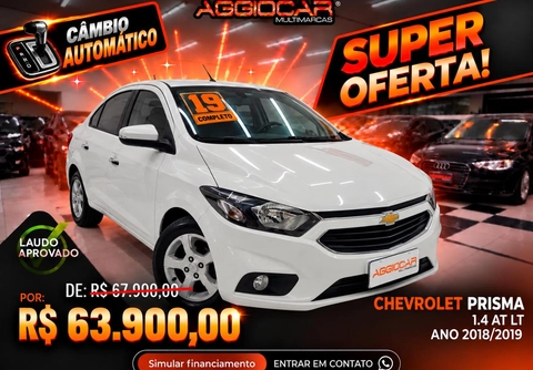 Chevrolet Prisma 2019 Branco — foto 1 de 3