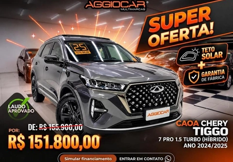 Caoa Chery Tiggo 7 2025 Cinza — foto 1 de 3