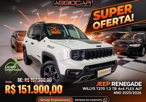 Jeep Renegade 2026 Branco — foto 1 de 3