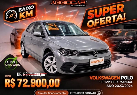 Volkswagen Polo 1.0 MPI Flex 12V 5p 2024 Cinza — foto 1 de 3