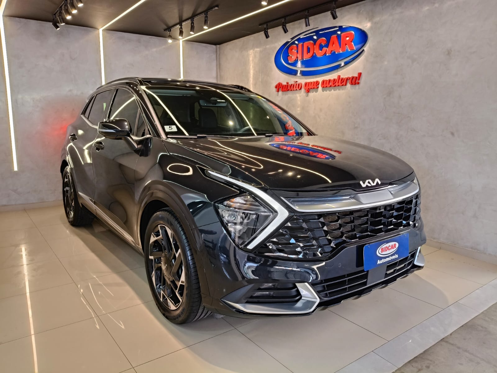 Kia Sportage EX Prestige 1.6 T-GDI (Híbrido) na cor Preto em Garuva / SC - 42651