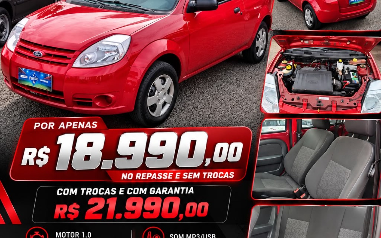 Ford Ka 2009 Vermelho — foto 1 de 3