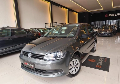 Volkswagen Gol 1.0 Flex 12V 5p 2015 Cinza — foto 1 de 3