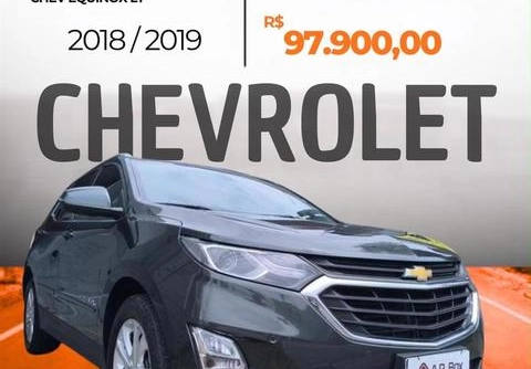 Chevrolet Equinox 2019 Cinza — foto 1 de 3