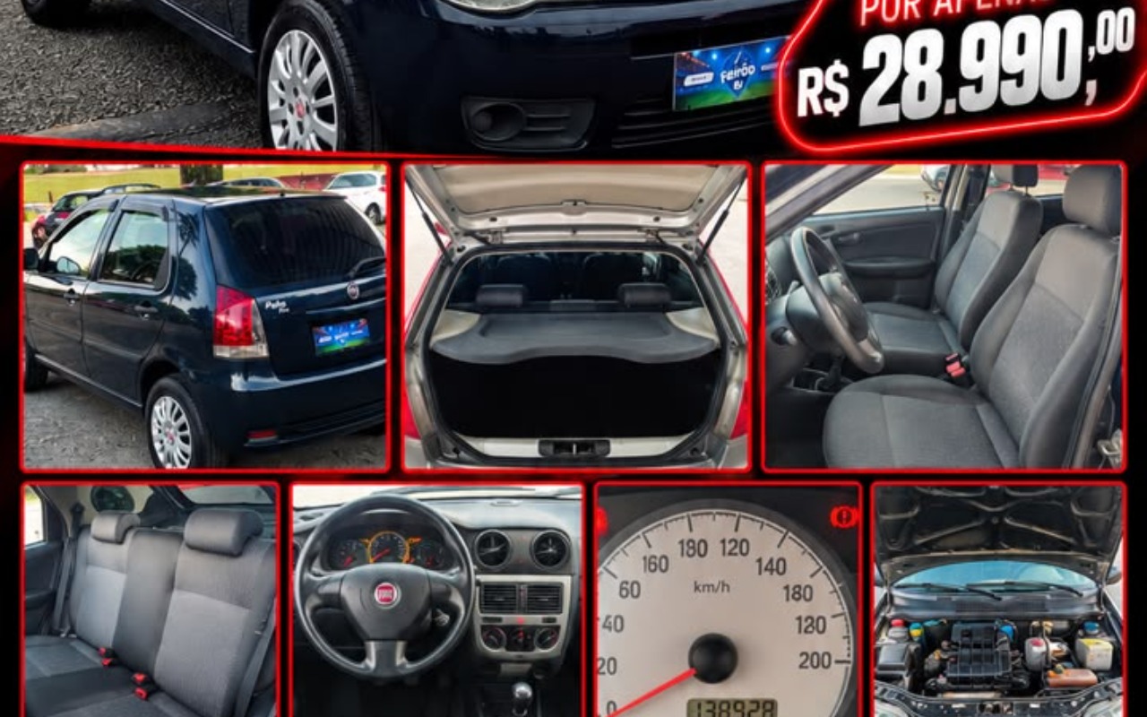 Fiat Palio 2012 Azul — foto 1 de 3