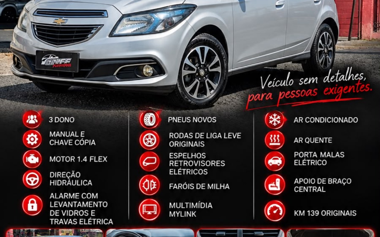 Chevrolet Onix 2014 Prata — foto 1 de 3