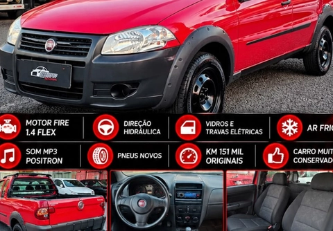 Fiat Strada 2012 Vermelho — foto 1 de 3