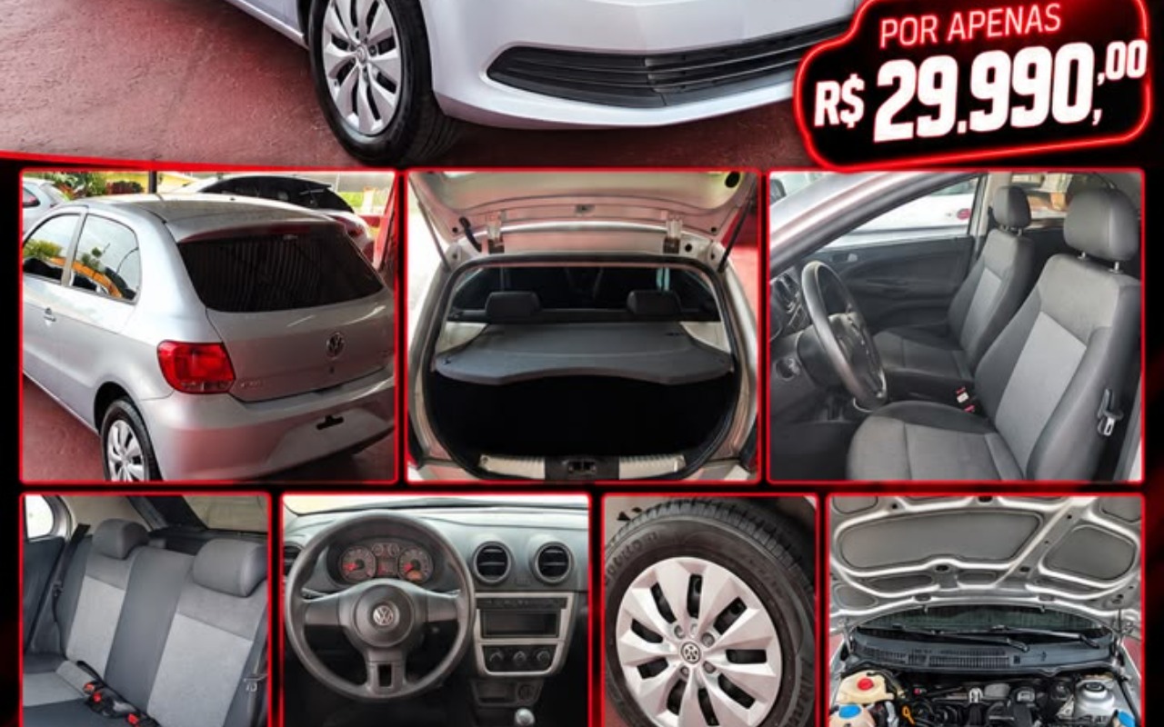 Volkswagen Gol 2014 Prata — foto 1 de 3