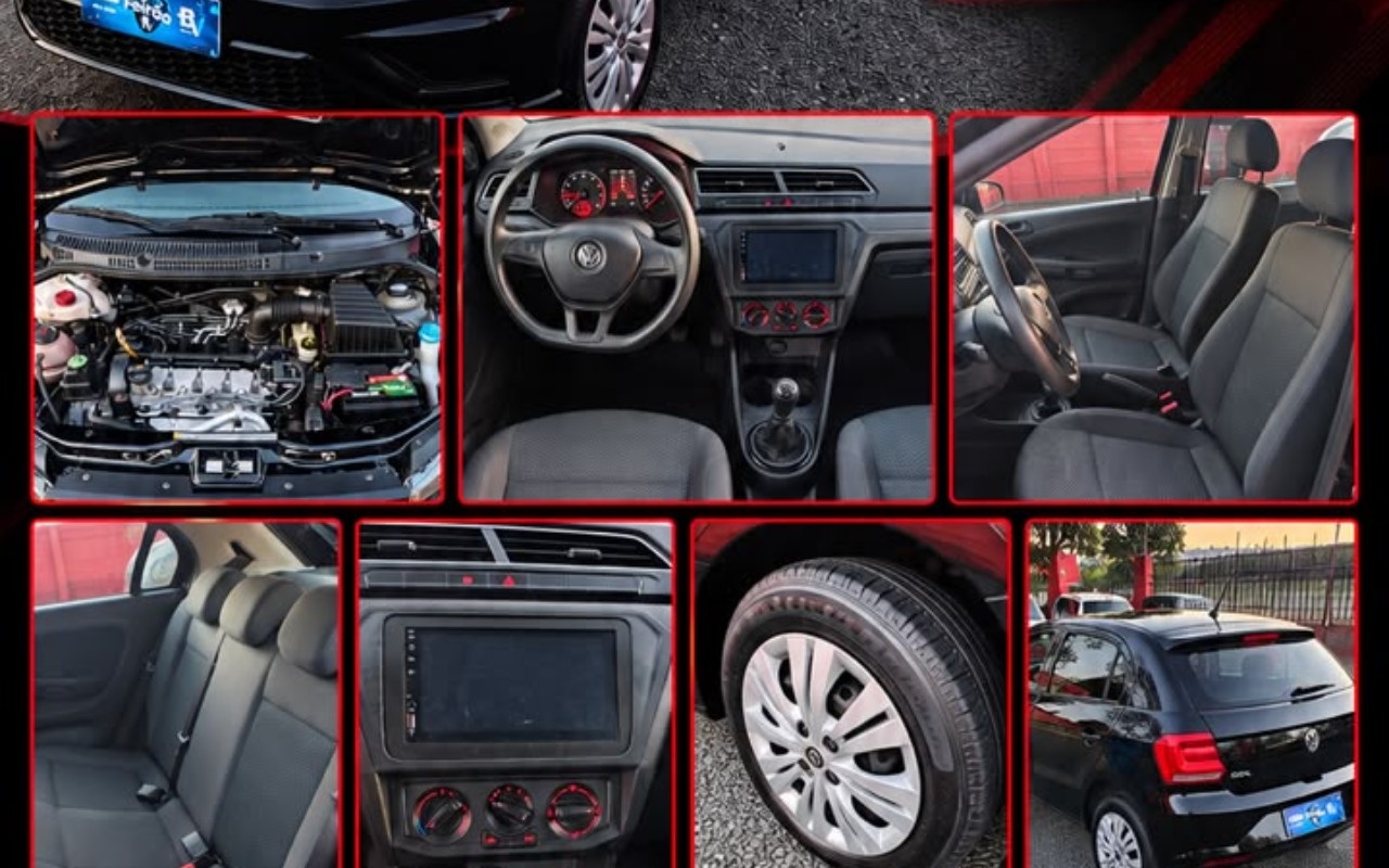 Volkswagen Gol 1.6 MSI Flex 8V 5p 2021 Preto — foto 1 de 3