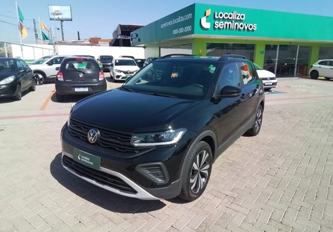 Volkswagen T-Cross 2025 Preto — foto 1 de 3