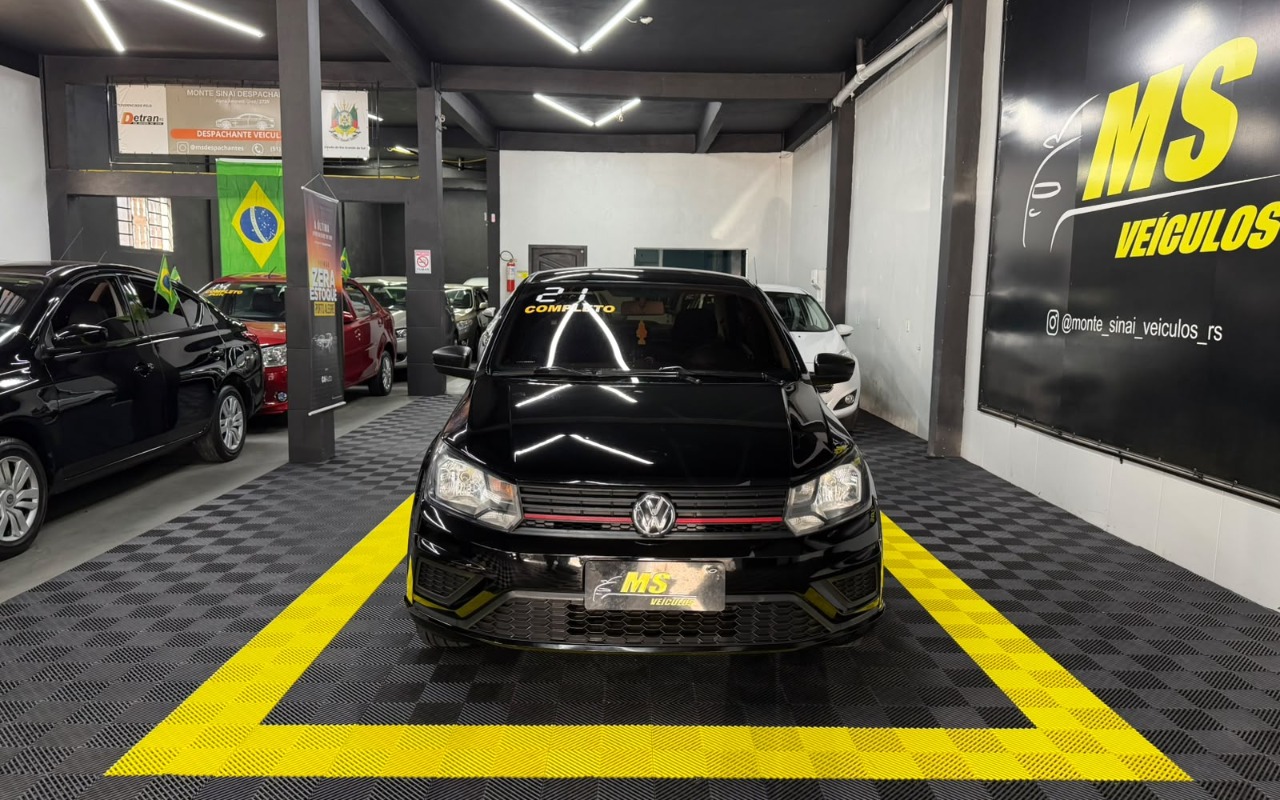 Volkswagen Voyage 1.6 MSI Flex 8V 4p 2021 Preto — foto 1 de 3