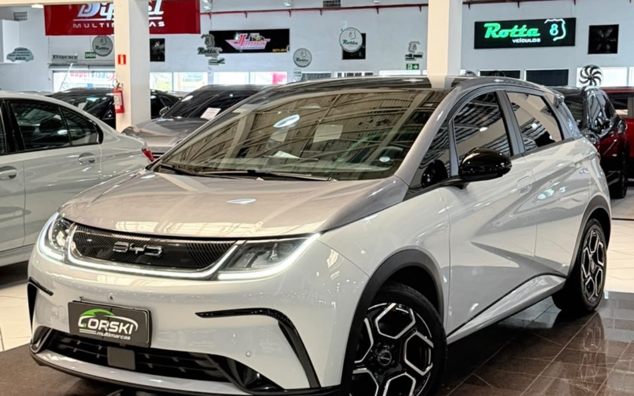 Byd Dolphin Plus (Elétrico) 2025 Cinza — foto 1 de 3