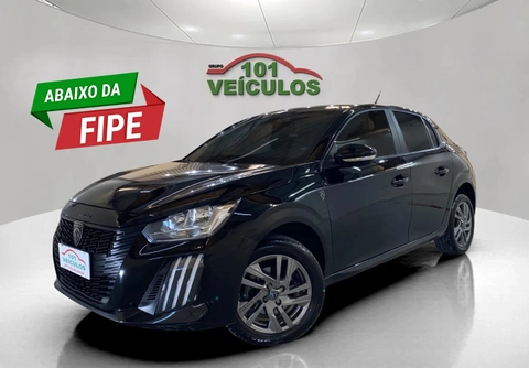 Peugeot 208 2025 Preto — foto 1 de 3