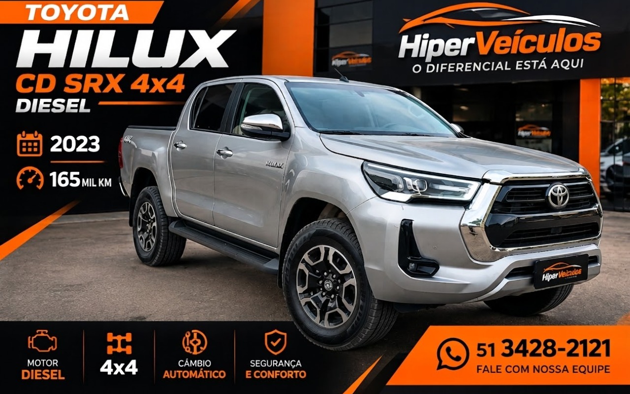 Toyota Hilux 2023 Prata — foto 1 de 3