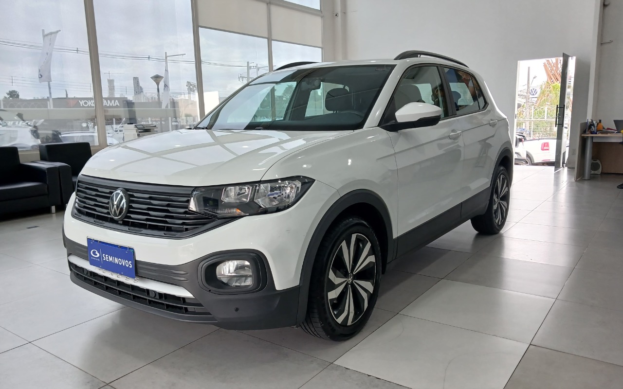 Volkswagen T-Cross 2023 Branco — foto 1 de 3