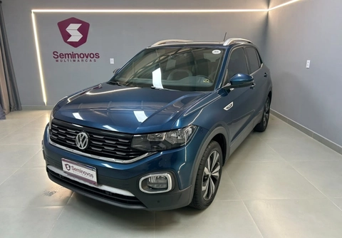 Volkswagen T-Cross 2021 Azul — foto 1 de 3