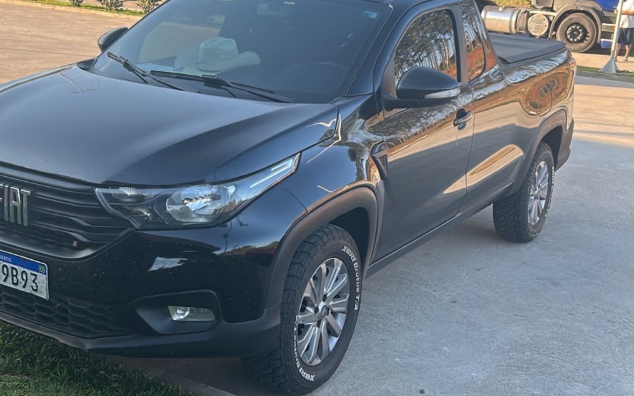 Fiat Strada 2021 Preto — foto 1 de 3