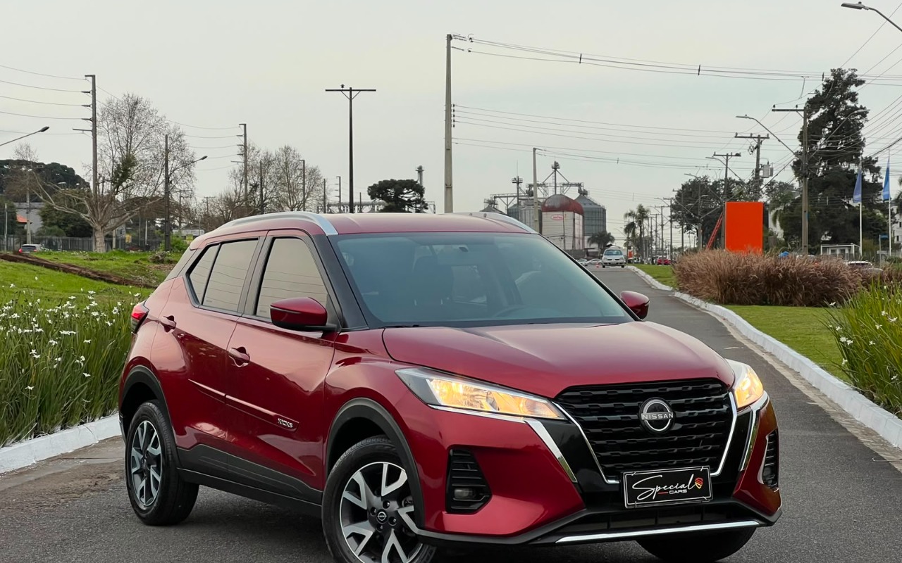 Nissan KICKS 2024 Vermelho — foto 1 de 3