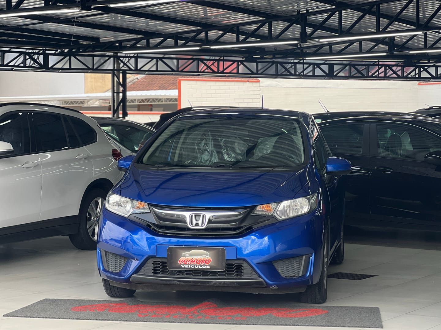 Honda Fit 2015 Azul — foto 1 de 3