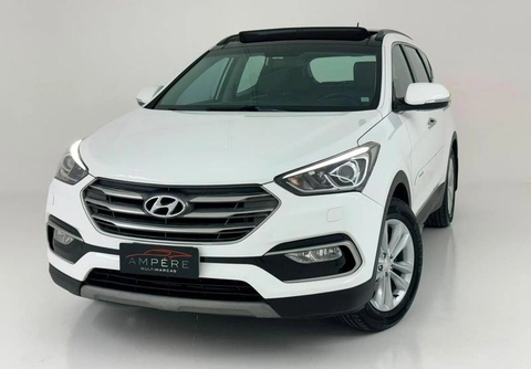 Hyundai Santa Fé 2018 Branco — foto 1 de 3