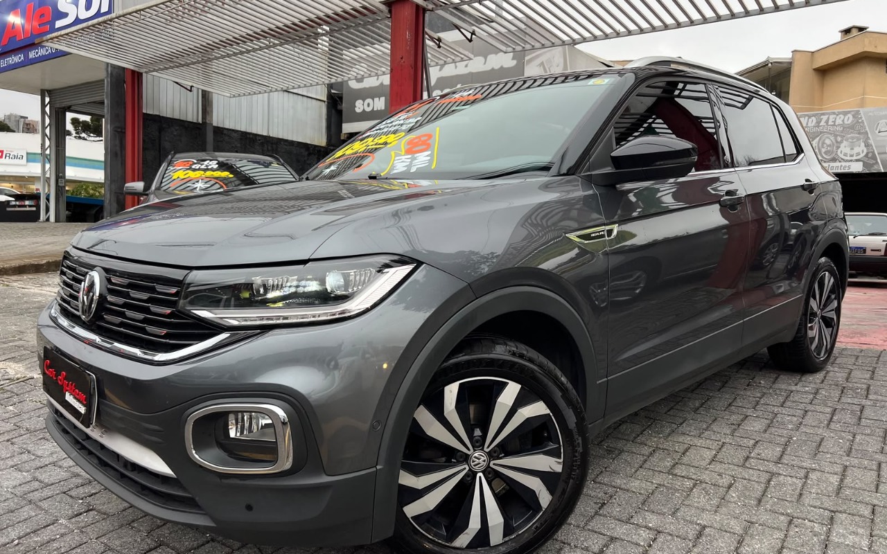 Volkswagen T-Cross 2021 Prata — foto 1 de 3