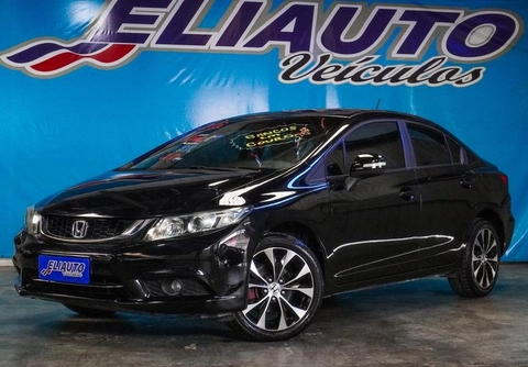 Honda Civic 2016 Preto — foto 1 de 3