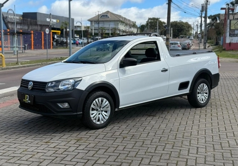 Volkswagen Saveiro 2021 Branco — foto 1 de 3
