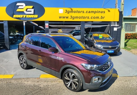 Volkswagen T-Cross 2021 Vermelho — foto 1 de 3