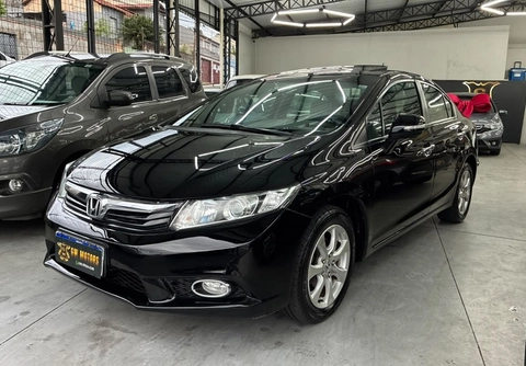 Honda Civic 2012 Preto — foto 1 de 3