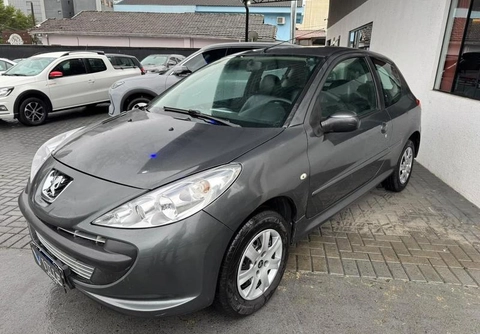 Peugeot 207 XR 1.4 Flex 8V 3p 2011 Cinza — foto 1 de 3