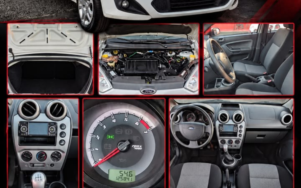 Ford Fiesta SE 1.6 8V Flex 5p 2014 Branco — foto 1 de 3