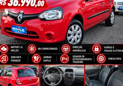 Renault Clio 2016 Vermelho — foto 1 de 3