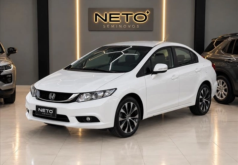 Honda Civic 2015 Branco — foto 1 de 3