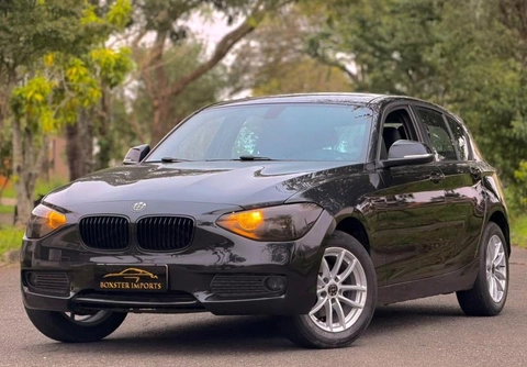 Bmw 116i 1.6 TB 16V 136cv 5p 2014 Preto — foto 1 de 3