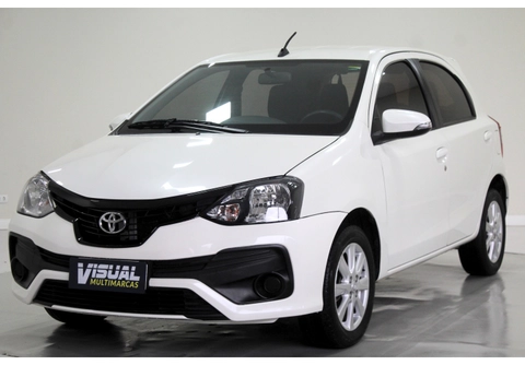 Toyota Etios 2019 Branco — foto 1 de 3