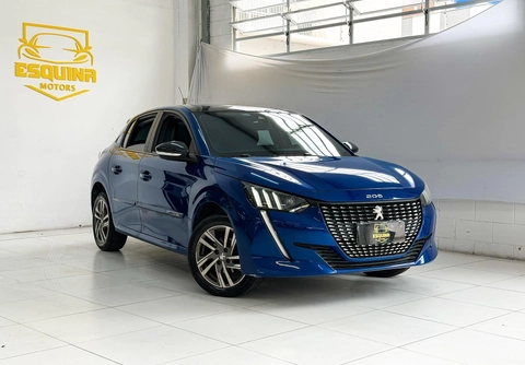 Peugeot 208 2022 Azul — foto 1 de 3