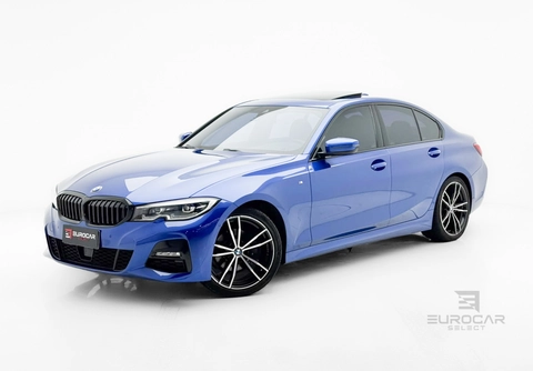 Bmw 320i 2.0 Automático 2021 Azul — foto 1 de 3
