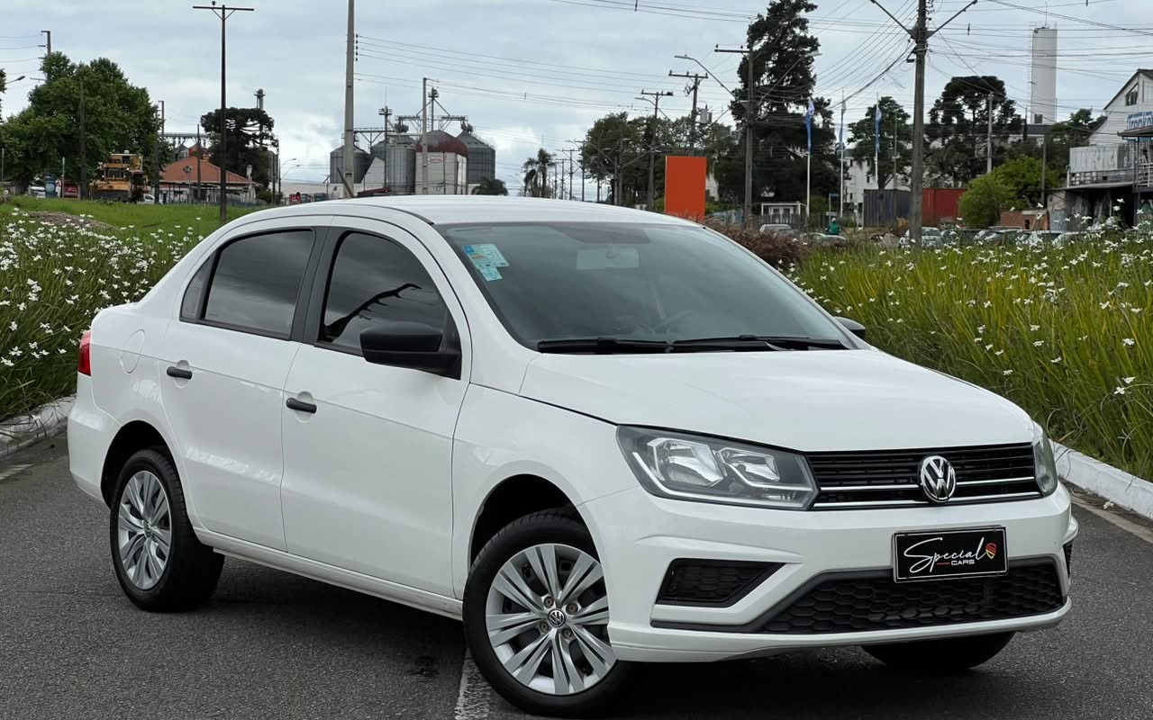 Volkswagen Voyage 1.6 MSI Flex 8V 4p 2022 Branco — foto 1 de 3
