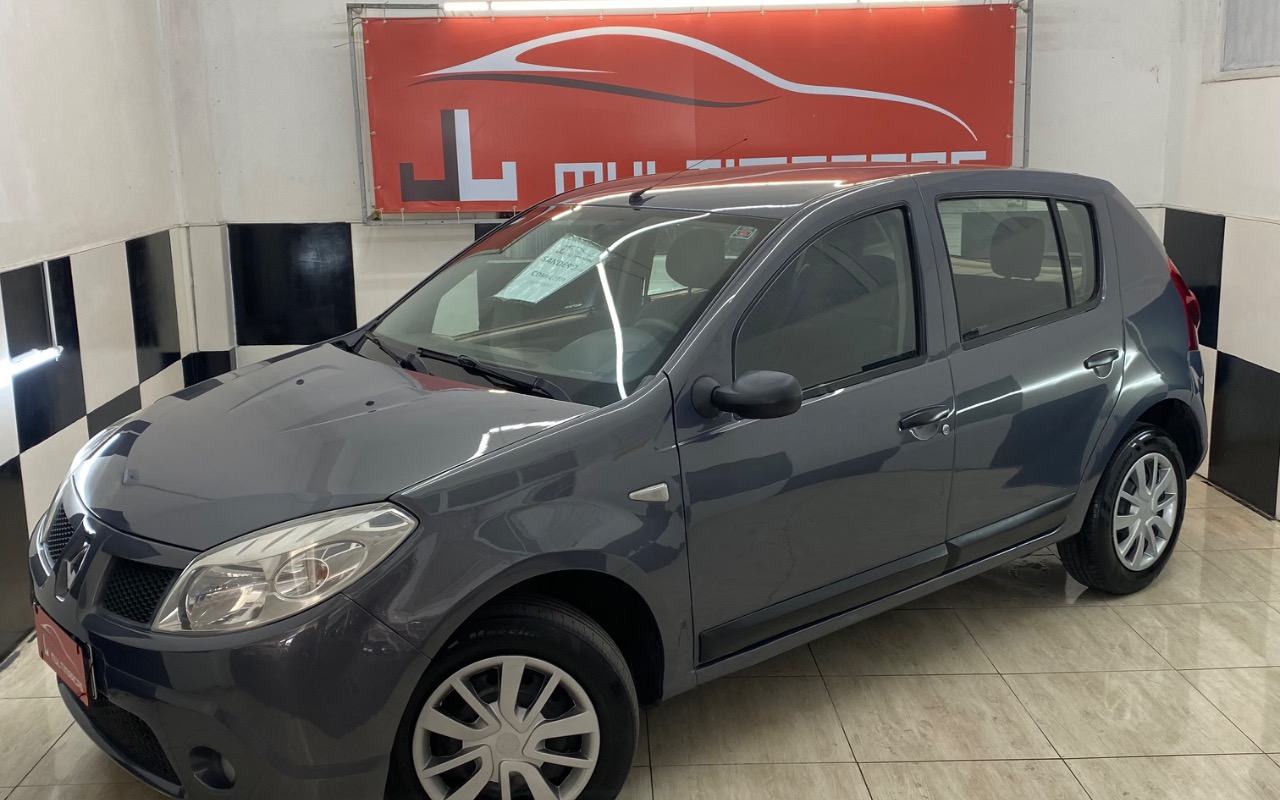 Renault Sandero 2009 Cinza — foto 1 de 3