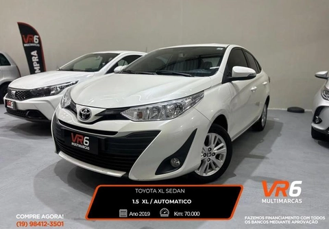 Toyota Yaris 2019 Branco — foto 1 de 3