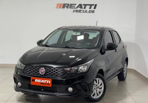 Fiat Argo 1.0 6V Flex 2020 Preto — foto 1 de 3