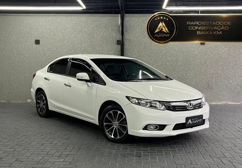 Honda Civic 2014 Branco — foto 1 de 3