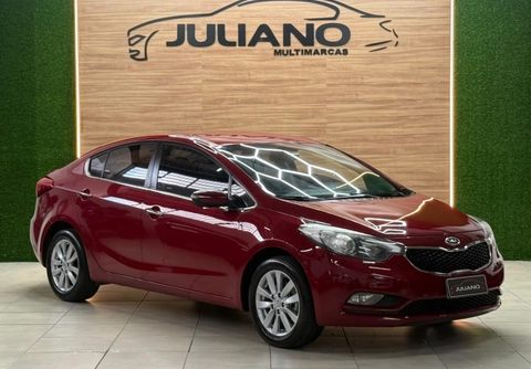 Kia Cerato 1.6 16V Aut. 2014 Vermelho — foto 1 de 3