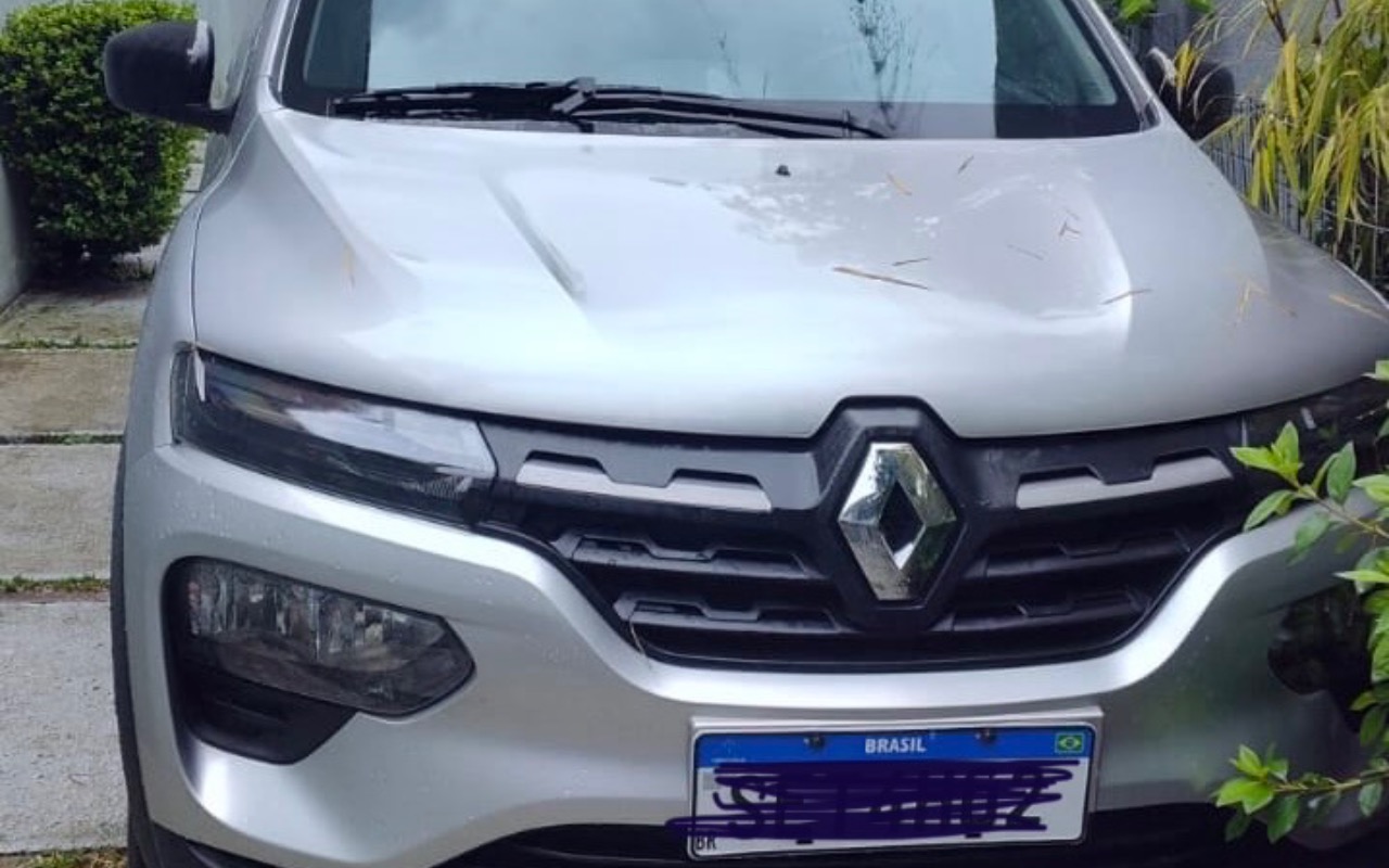 Renault Kwid 2024 Prata — foto 1 de 3