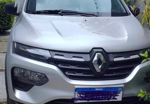 Renault Kwid 2024 Prata — foto 1 de 3